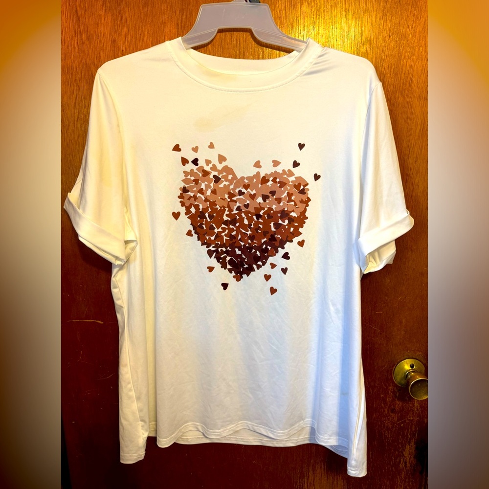 Temu Heart T-shirt